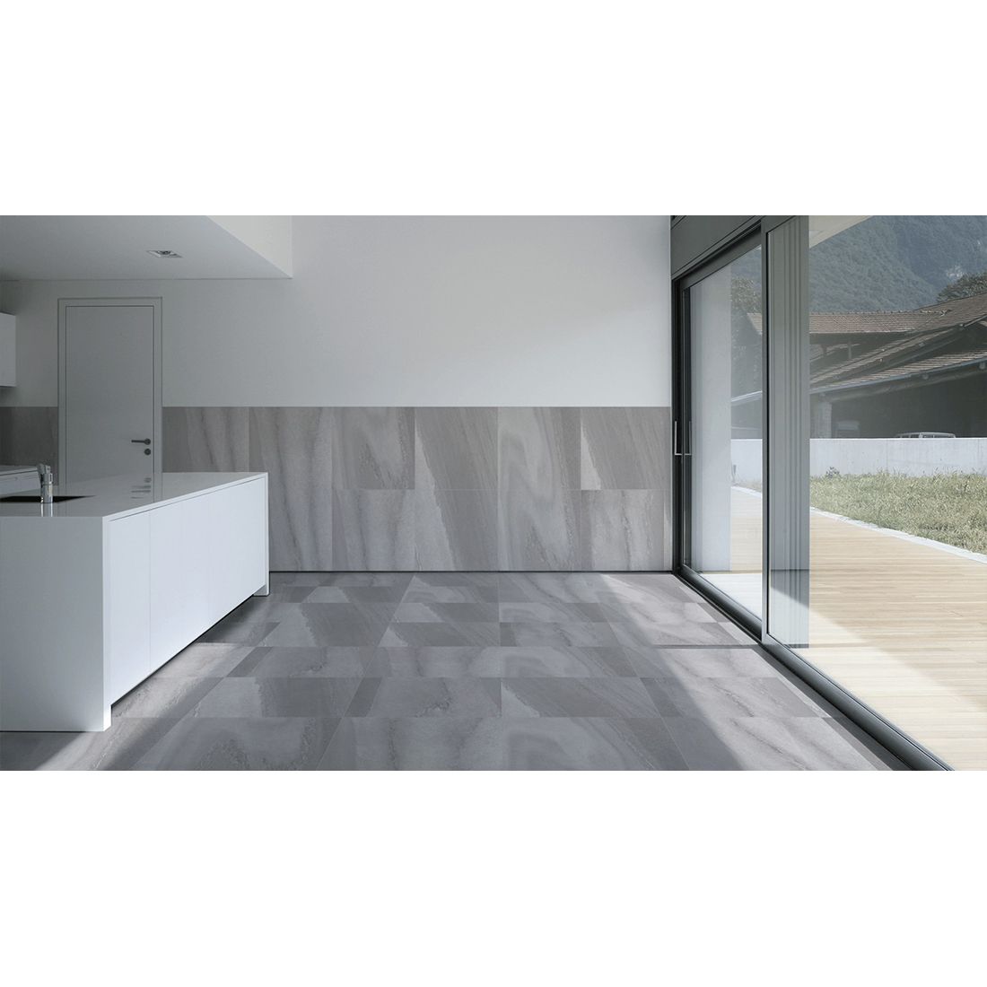 Dazzle Grigio 60x60 Porcelain